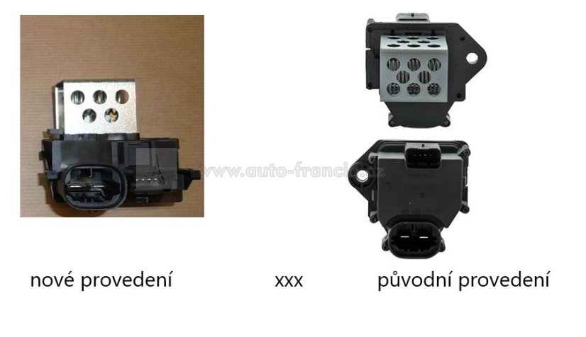 ODPOR VENTILÁTORU citroen,peugeot ,1308cl,fparts