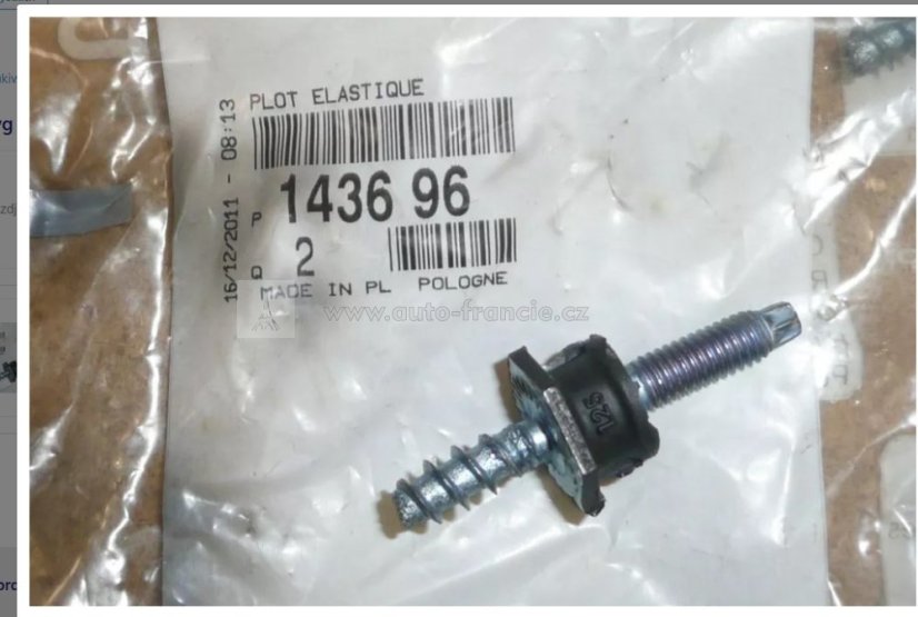 silentblok VZDUCHOVÉHO FILTRU berlingo,zx,xsara,partner,306 143696