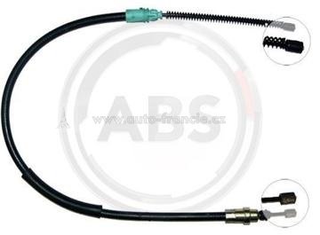 pravé brzdové lano peugeot 406,4745.r2,bubnová brzda,ABS