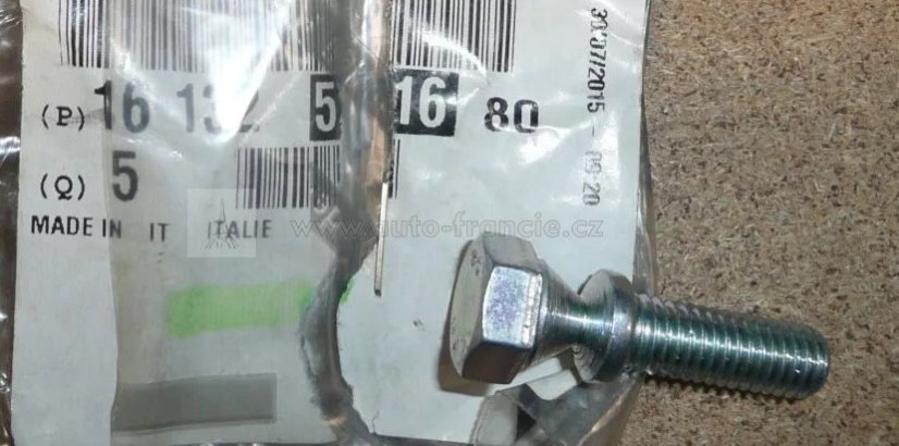 šroub citroen peugeot opel 1613251680 9926ta