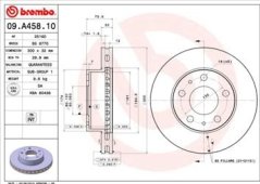 PŘEDNÍ BRZDOVÝ KOTOUČ  BOXER III 2,2 HDI,3.0 HDI,424938,424937