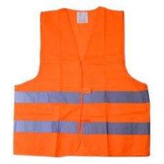 ORANŽOVÁ VÝSTRAŽNÁ VESTA 