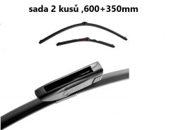 stěrače renault laguna 3,citroen c3 II,PŘEDNÍ SADA 600+350mm