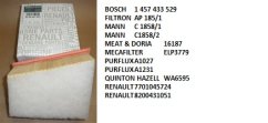 vzduchový filtr renault,7701045724,ORIGINAL