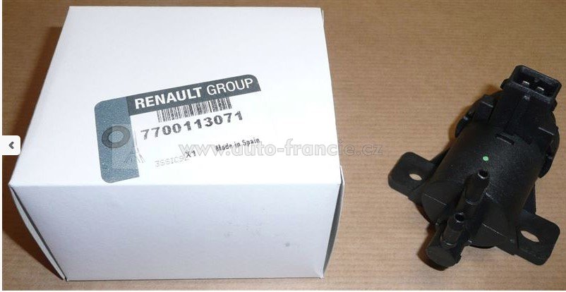7700113071 MĚNIČ TLAKU 1.9DCI renault :: auto-francie.cz