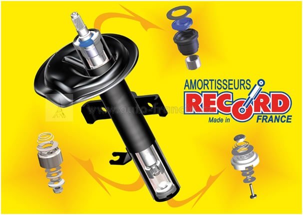 ZADNÍ TLUMIČ PÉROVÁNÍ citroen berlingo,peugeot partner,RECORD FRANCE