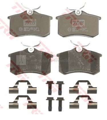 ZADNÍ BRZDOVÉ DESTIČKY citroen,peugeot ,renault,TRW GDB1330