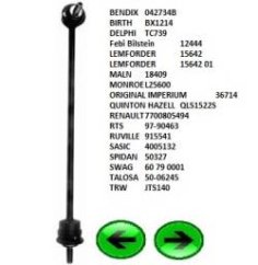 vzpěra předního stabilizátoru renault laguna,7700805494*,MEYLE
