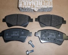 PŘEDNÍ BRZDOVÉ DESTIČKY renault ,original 410601241r