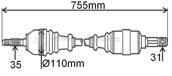 3272pf,poloosa boxer,jumper,ducato,levá 3.0 hdi