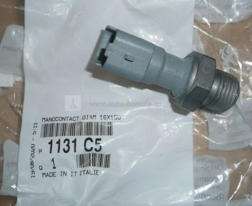 1131c5 snímač tlaku oleje citroen peugeot original