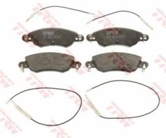 PŘEDNÍ BRZDOVÉ DESTIČKY CITROEN C5,4252.14,trw gdb1447