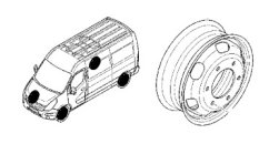 disk kola renault master 5,5j 16xh2