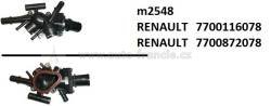 obal termostatu renault ,7700116078,m2548-77,FPARTS