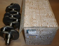 kliková hřídel motoru renault 1.9 dci ,8200037836,original