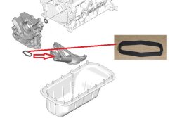 těsnění sacího koše citoren,peugeot 1.4 hdi,1.6 hdi,101934