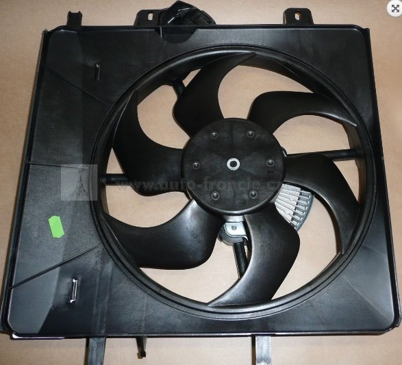 ventilátor chladiče motoru citroen c2,c3,peugeot 1007,1523h3*,original