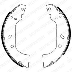 brzdové čelisti citroen evasion,peugeot 806,expert,jumpy,delphi ls1715