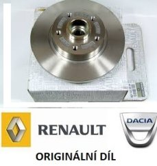 432022434r zadní brzdový kotouč s ložiskem renault,402022291R,original RENAULT