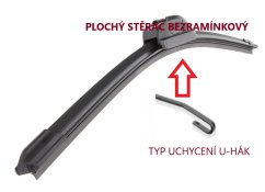 stěrač 700mm citroen,peugeot,renault,dacia BEZRAMÍNKOVÝ