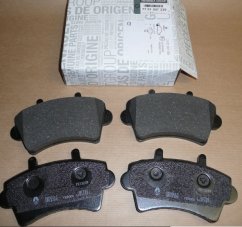 PŘEDNÍ BRZDOVÉ DESTIČKY RENAULT MASTER ,7701206727,original renault