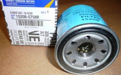 filtr olejový renault 152085758r  original renault samsung