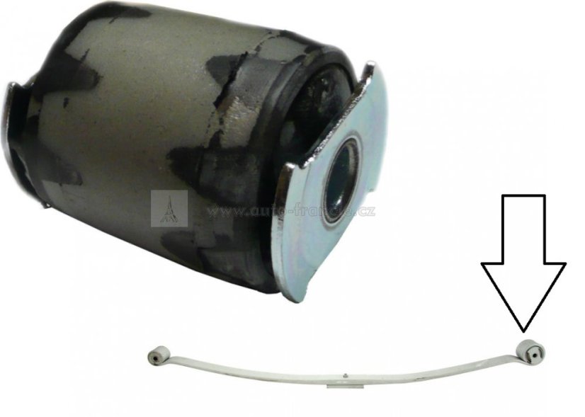 silentblok listového péra boxer,jumper,ducato