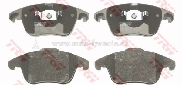 přední brzdové destičky citroen,peugeot,4253.62,425397,4254.77*,TRWgdb1691