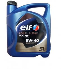 motorový olej elf 5w40 evolution 900 nf 5l