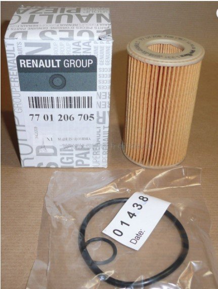 7701206705 filtr oleje renault ,originální díl