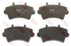 PŘEDNÍ BRZDOVÉ DESTIČKY RENAULT MASTER ,7701206727,TRW