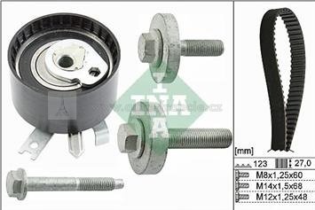 ROZVODOVÁ SADA,renault 1.5 DCI ,7701477028,INA  530019710