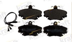 PŘEDNÍ BRZDOVÉ DESTIČKY renault clio thalia ,dacia ,fparts