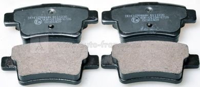 zadní brzdové destičky citroen,peugeot,4254.32*,FPARTS
