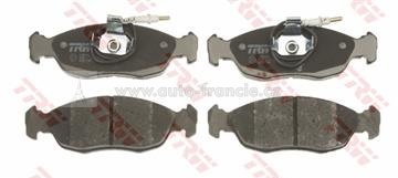 PŘEDNÍ BRZDOVÉ DESTIČKY citroen,peugeot,TRW