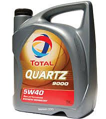 OLEJ TOTAL QUARTZ 9000 5W-40 5L