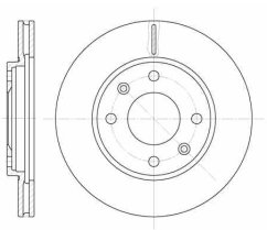 přední brzdový kotouč citroen,peugeot,4249.96*,remsa