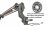 ZADNÍ NÁPRAVA PEUGEOT 306,CITROEN XSARA,ZX,combi,buben +/ - ABS