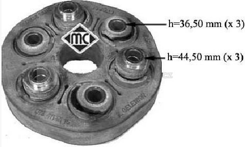 hardy spojky kardanu kangoo 4x4,scenic 4x4,FPARTS M4417
