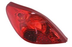 zadní světlomet peugeot 207 hb levý kompletní 6350ce
