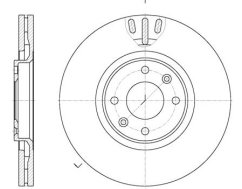 přední brzdový kotouč citroen,peugeot,4246.C0*,fparts
