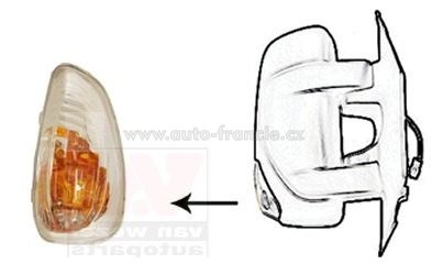 261603141R blikač renault master,pravý do zrcátka
