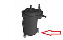 palivový filtr renault,dacia 1.5 DCI,7701063611,s vodním senzorem,FPARTS