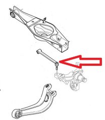 vzpěra zadního stabilizátoru peugeot 406,5178.39,SIDEM 53568