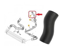 potrubí sání turba boxer,jumper 2.0 ,2.2 blue hdi,1617244680 1617244480