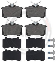 zadní brzdové desky škoda ,vw,seat,audi