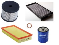 filtr citroen c5 2.0 hdi ,2.2 hdi sada 4ks