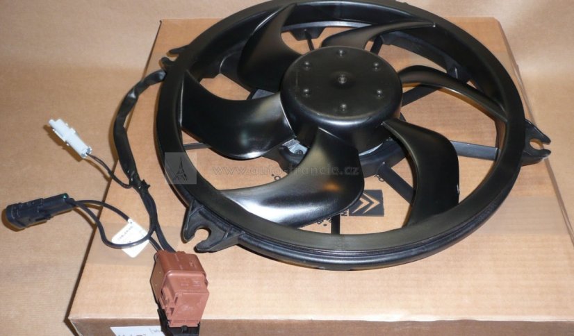 VENTILÁTOR CHLADIČE citroen,peugeot  originální díl,1253t2