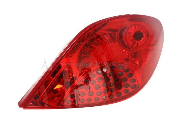 zadní světlomet peugeot 207 hb pravý kompletní 6351y7