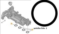 0348t8 tesnící kroužek víka ventilů citroen,peugeot 1.4 hdi